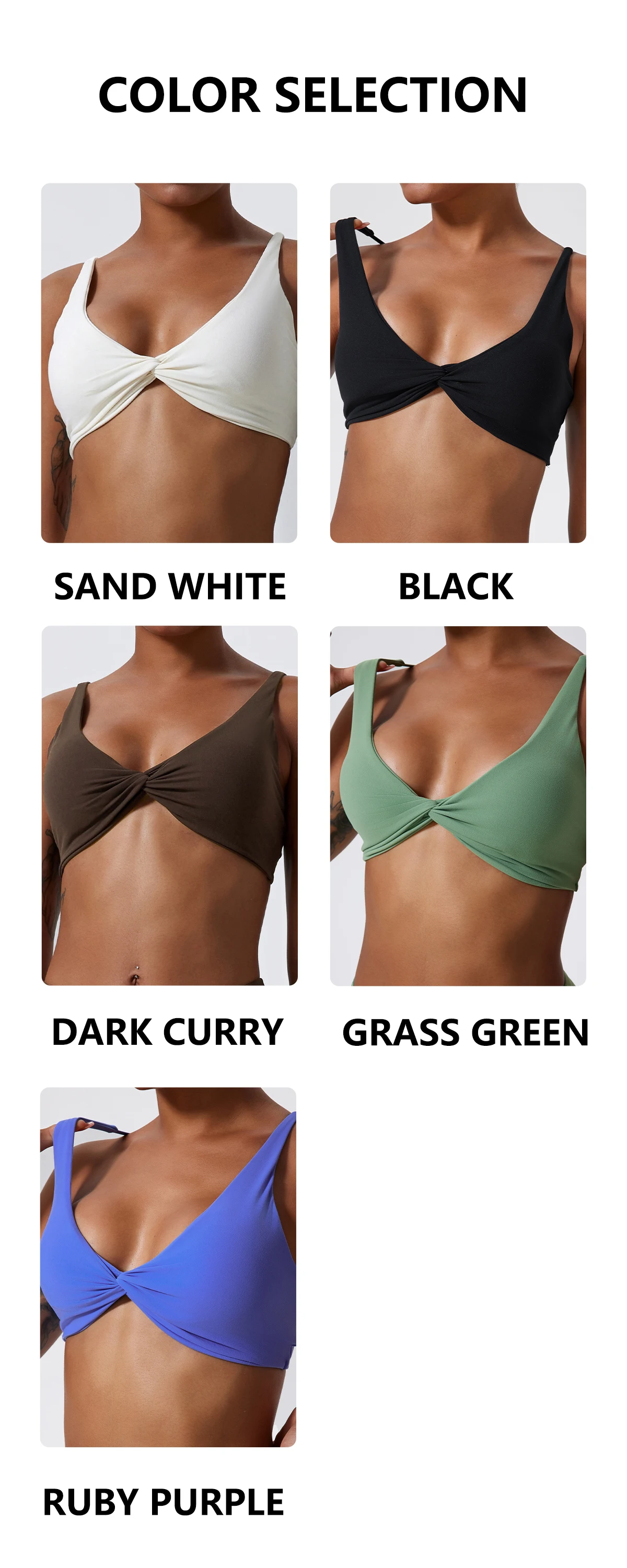Neuer Sommer-Sport-BH für Damen, atmungsaktiv, weich, Yoga-Workout-Top, rückenfrei, Fitness-Crop-Top, Gym-Unterwäsche, Damen-Crop-Top – Detail 1