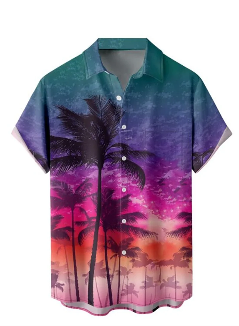 Mens Designer Clothing 3D Printed Shirts Oversized Summer 2024 Travel Hawaii Beach Hawaiian Harajuku Floral Tank Tops Mens