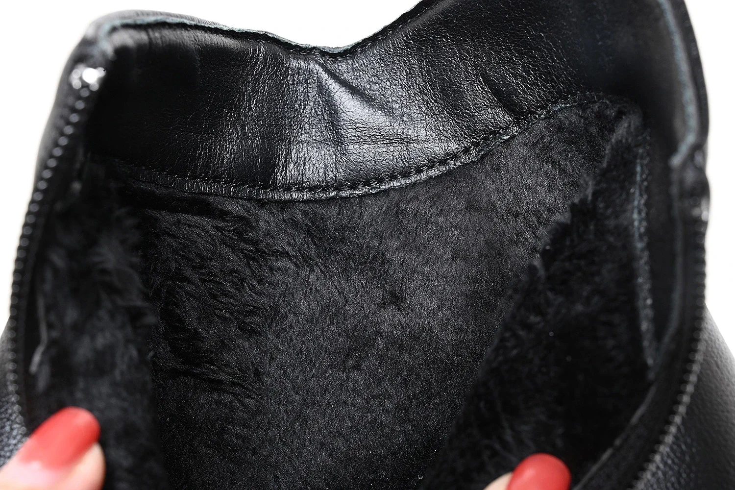 Herbst und Winter 2026 Damenstiefel Britischer Stil Modische Stiefel für Frauen Neue Dickabsatzige Übergroße Modische Kurzstiefel – Detail 25