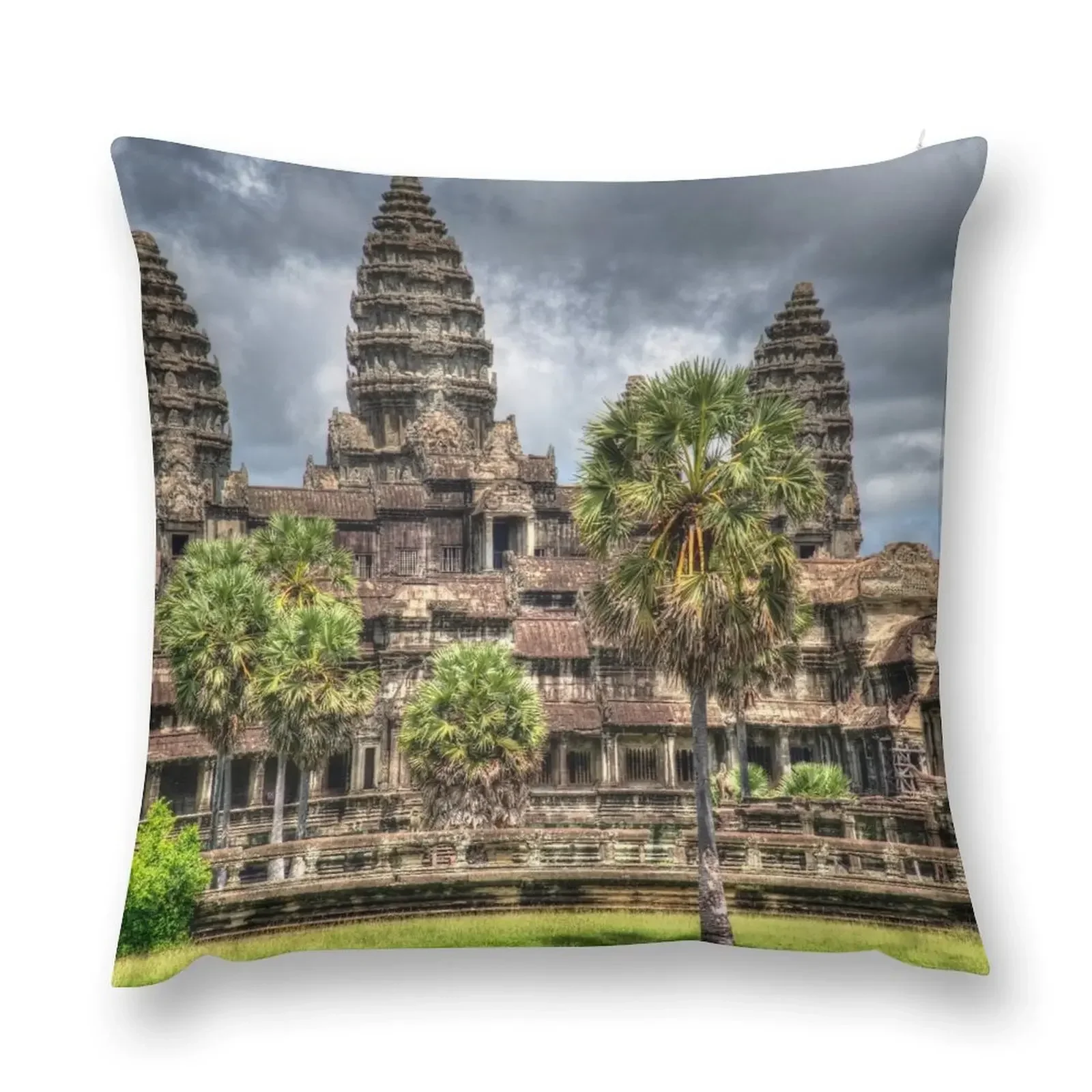 Angkor Wat Temple Cambodia Throw Pillow Decorative Cushion christmas pillowcases Couch Pillows pillow