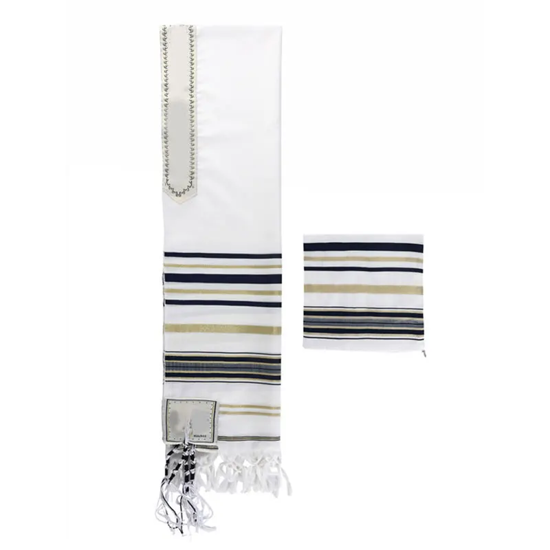 Prayer Shawl Praying Scarfs Wraps For Men Women Fashion Multicolor Stripe Shawl Scarf Gifts 185×51cm