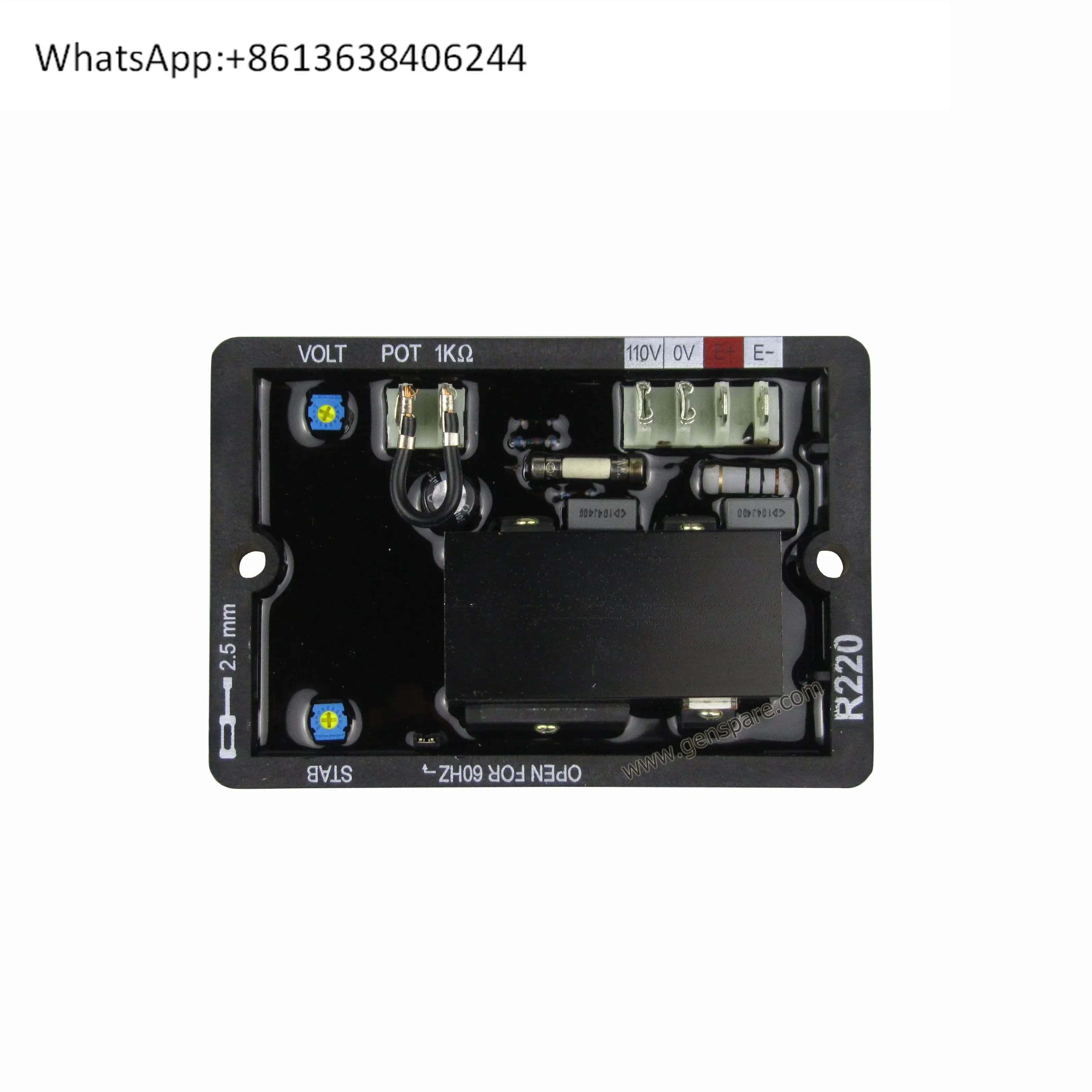 

Automatic voltage regulator Replace Leroy Somer AVR R220