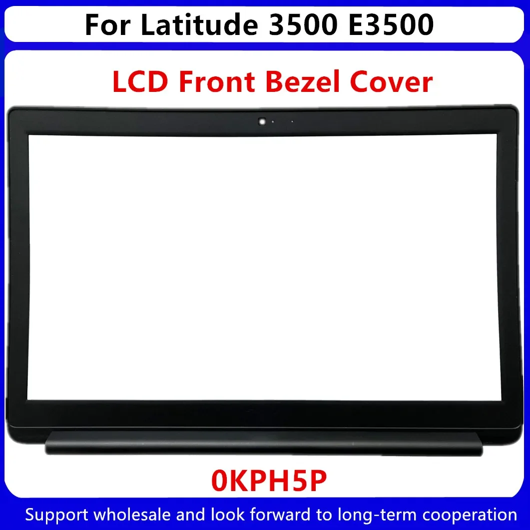 Cubierta trasera LCD para Dell Latitude 3500 E3500 00C7J2/bisel frontal 0KPH5P/bisagras 0C7J2 KPH5P, novedad