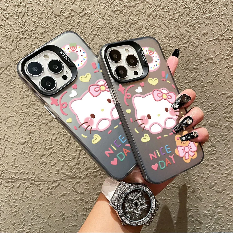 Hallo Kitty Cartoon Fall Für Vivo V30 V25 21E V29 Lite V25E V20 V23 V27 Pro V23E V27E Y02 Y03 Y75 Y91C Y100 Y30 Y93 Y91 Y95 Y1S