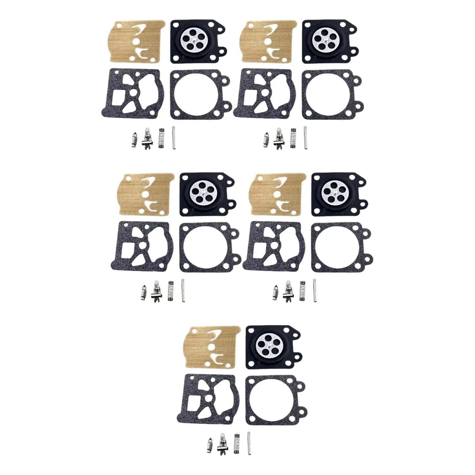 

5 шт., дозирующая диафрагма в сборе, аксессуары в сборе, запасные части для профессионального оборудования, совместимые с 45cc 5200 58cc