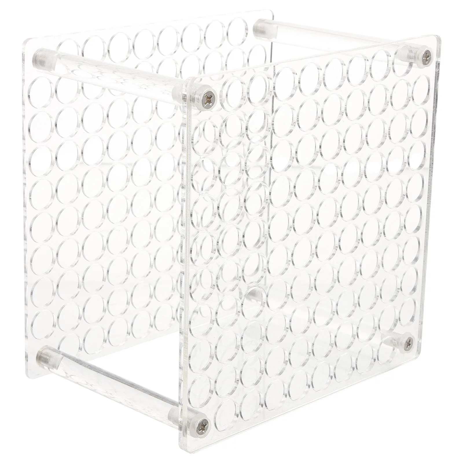 

Pen Display Holder Multi-Hole Acrylic Organizer Stand for Office Home School Salon Desktop Storage Rack Pencil Marker Brush