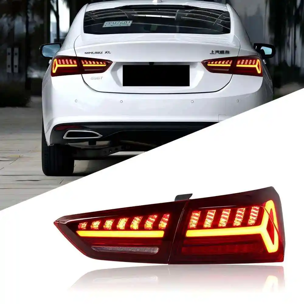 

LED Tail Lights For Chevrolet Malibu XL 2019 2020 2021 Sequential Indicator Dynamic Animation Rear Lamps Assembly