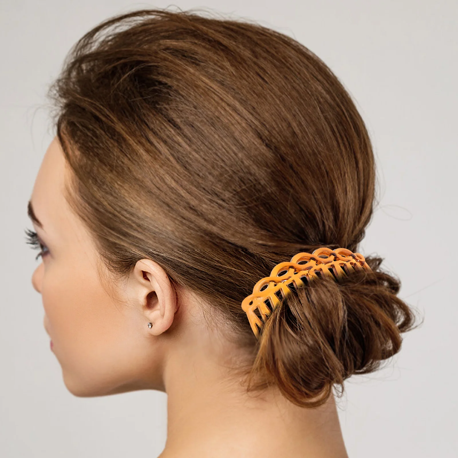 

12 Pcs Retro Combs 7 5cm Vintage Side Comb Clips for Women Plastic Accessories Decorative Hair Side Combs Girls Headpieces Hair