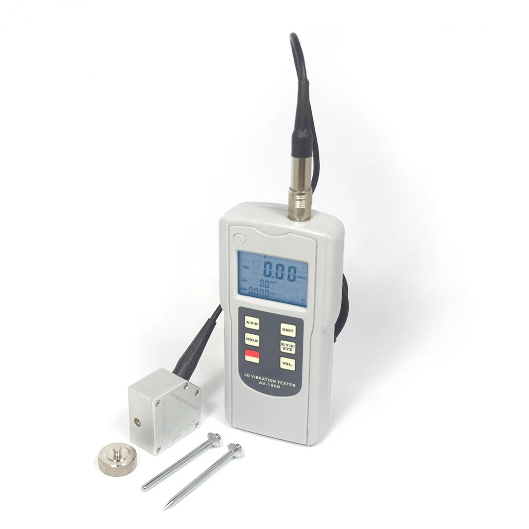 Mini Vibrometer 3D Vibration meter Tester AV-160D price