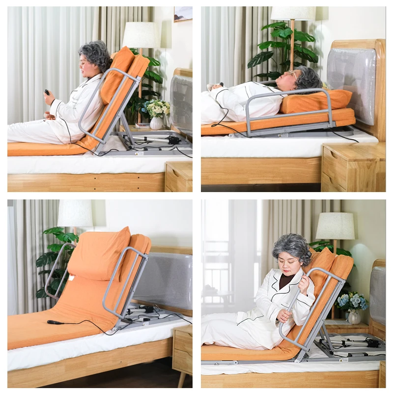 Wielofunkcyjny elektryczny regulowany materac do łóżka dla osób starszych i niepełnosprawnych Trwałe metalowe elektryczne łóżko dla pacjentów do opieki domowej