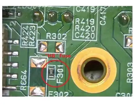 F1 F2 10 D K F X F301 HB F801 SB ZD FB L O R S T V Z اللوحة الرئيسية فيوز لصمامات طابعة Epson