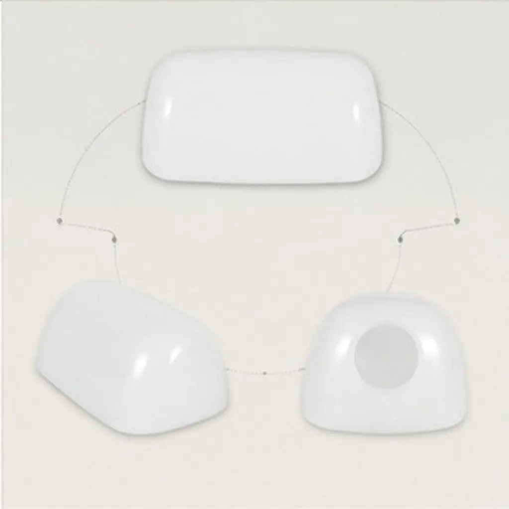 Bankers Lamp Shade Replacement White Plastic Desk Lamp Cover Retro Style Anti Glare Nightstand Lampshade