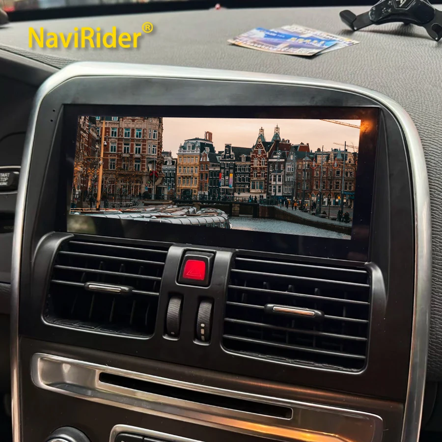 Receptor Estéreo para Auto Android con GPS, WiFi y Pantalla Táctil HD de 8.8 Pulgadas para Volvo XC60, CarPlay, Android Auto, Bluetooth, Radio FM/AM