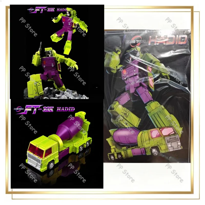 Первая партия: Оригинальная фигурка-трансформер FansToys FT-32E FT32E Devastator Mixmaster Hadid Mp Ratio