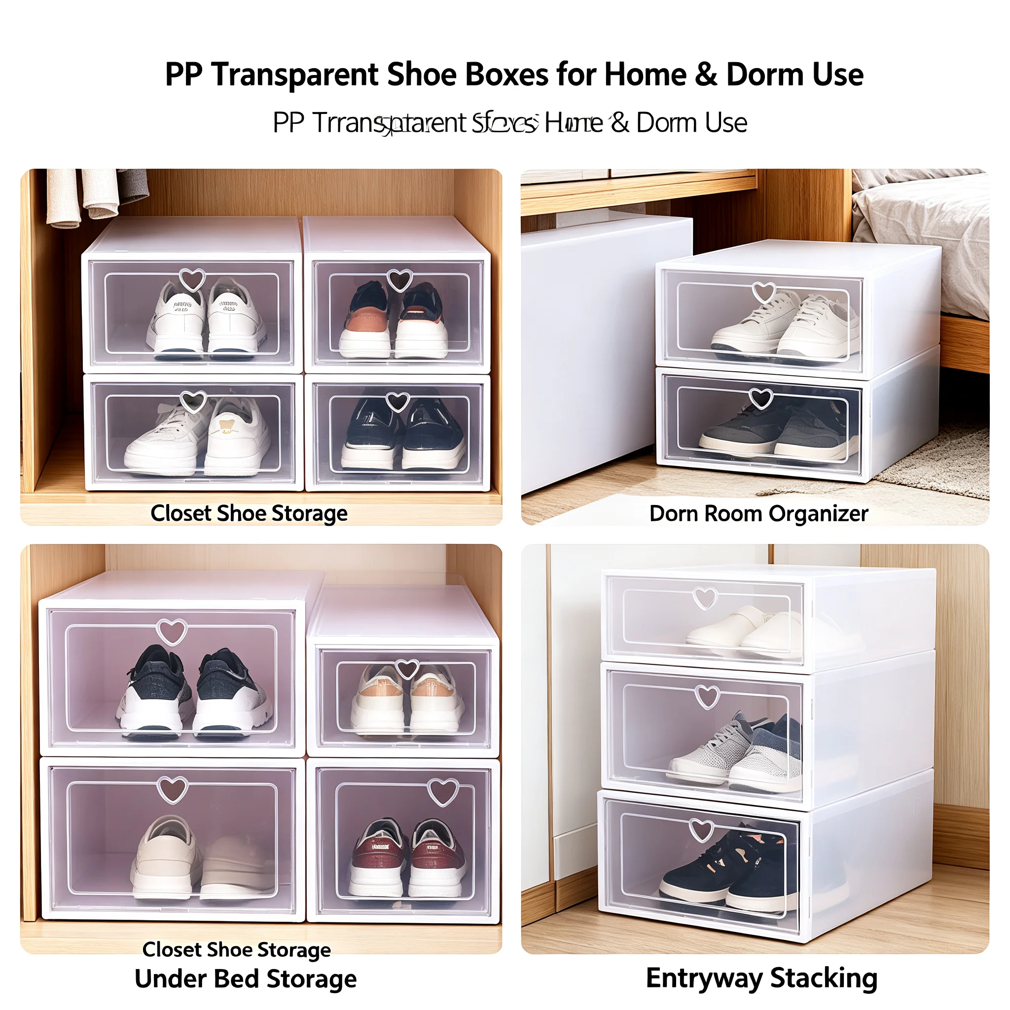 Shoe Boxes 20 Pack PP Shoe Sto - Sneaker Box review and price