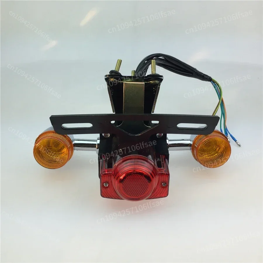 

Motorcycle taillight assembly rear light steering lights new modified
