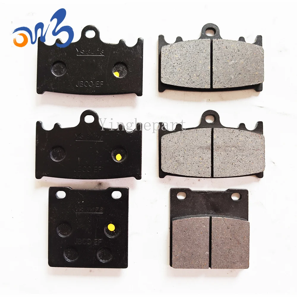 Front Rear Brake Pads For KAWASAKI ZZR1100ZX 1993-1998 ZZR 1100 ZX ZZR1100 ZX