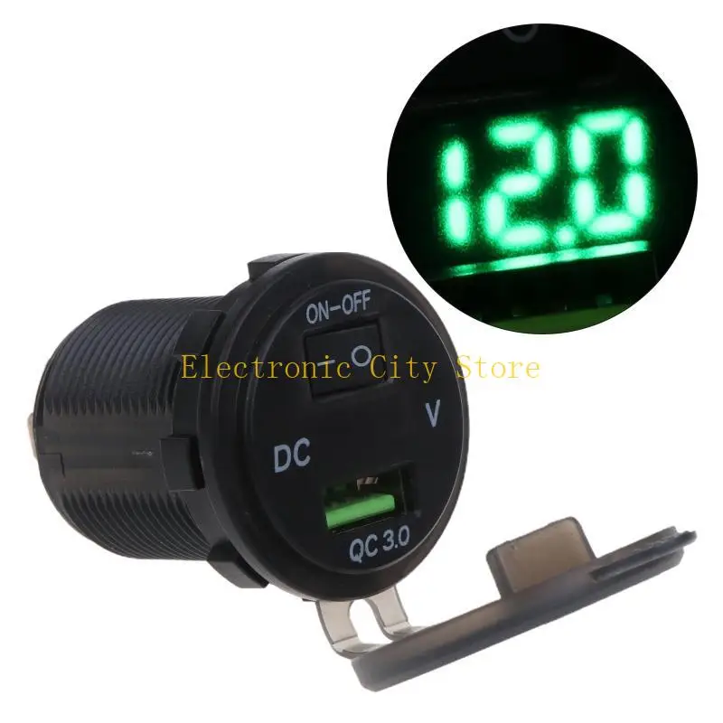 For Qc Usb Port Car… - image