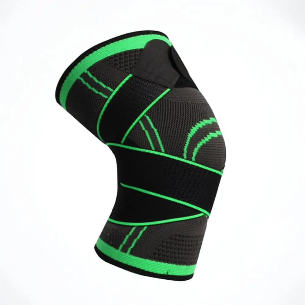 High Performance Knee Brace Compression Support Sleeve For Gym Running Basketball Joint Protection Athletic Gear Nylon