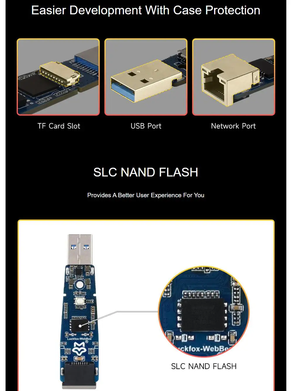 Luckfox Pico Экономичная микроплата разработки Linux Luckfox-WebBee