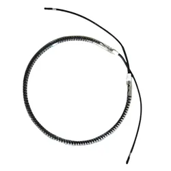 Oven Parts 20cm Dimameter Round Carbon Fiber Heating Tube 220V 1200W