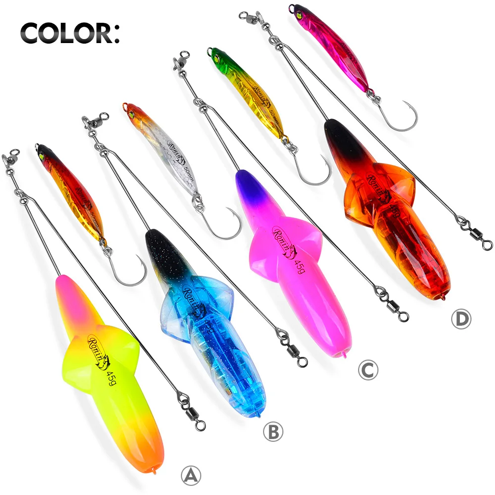 Proberos 35/45G Topwater Angelköder Popper Künstlicher Bleistift Harter Köder Weitstreckenwurf Schwimmendes Angelgerät Swimbait – Detail 3