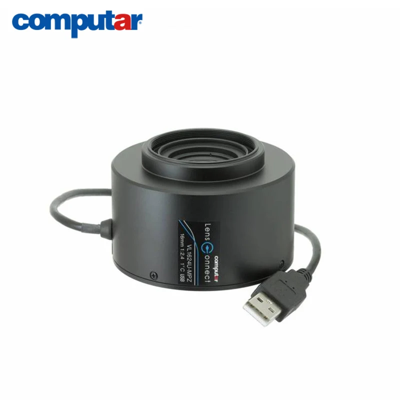 Computar VL1624U-MPZ 20MP 1" 16mm Foco elétrico Abertura elétrica C-Mount Foco fixo lent