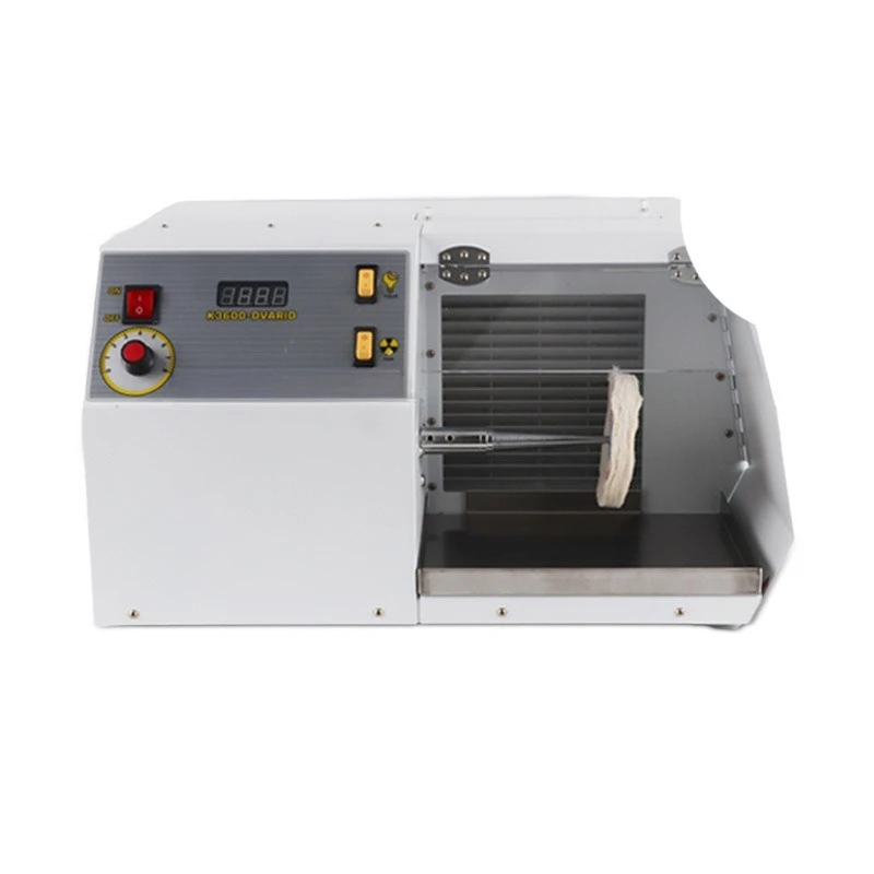 

Cloth wheel polishing machine Vacuum cleaning KT3600 desktop double head cloth wheel grinding machine Polishing machine