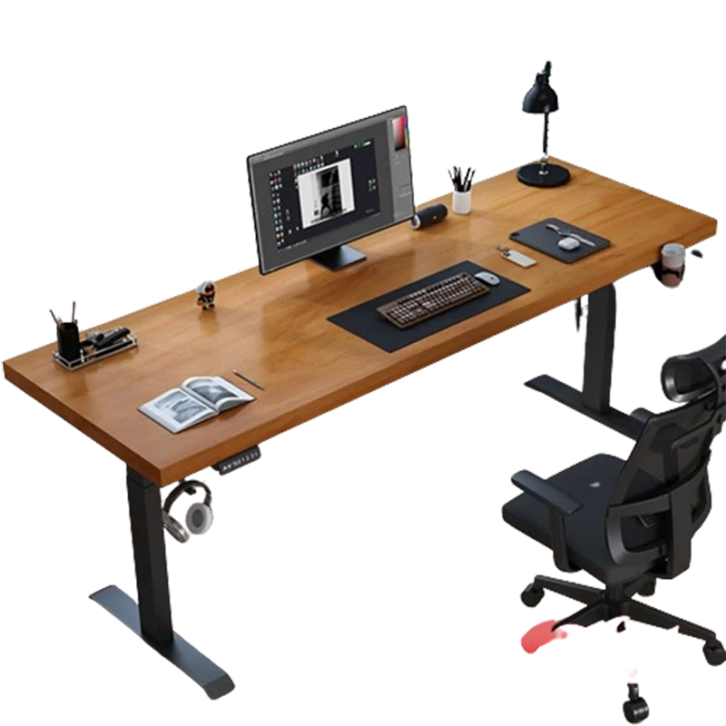 Electric Adjustable Desk Stand Work Table Furniture Room Gaming Computer Desks Gamer Escrivaninha Para Quarto Standing Office