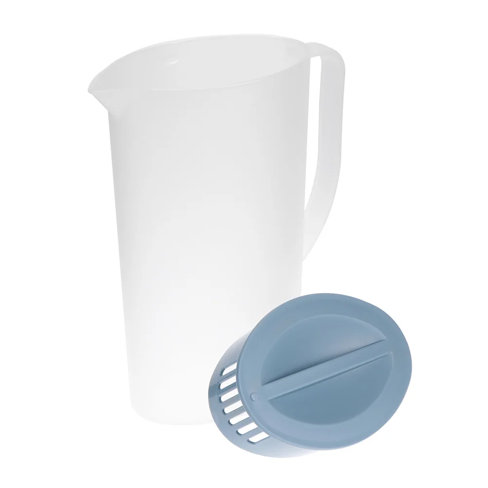

Large Capacity Cold Water Kettle Plastic Pitcher Delicate Juices Jug Multi- Beverage Cool-Resistant Drink Pitcher