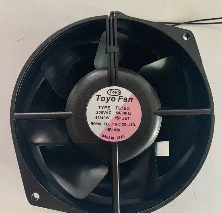 T675D/TLS455C/UTRHS455C Japan Toyo FAN All Metal High Temperature 200V Fan 7956X