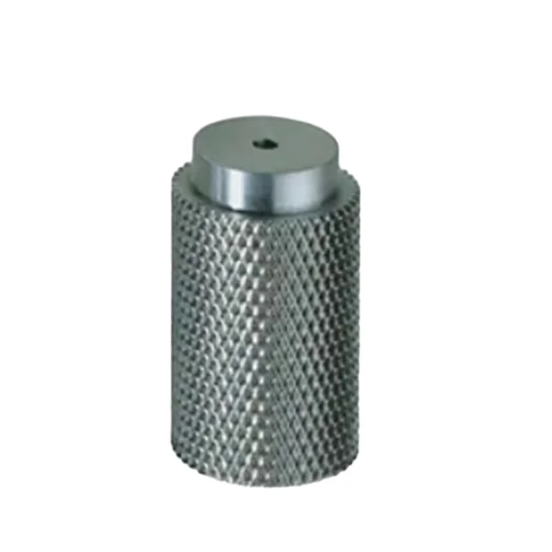 Customized Machining Aluminium Parts Metal Spare Parts Precision Machined Aluminum Knurled Control Knob Cnc Machined Manufacture