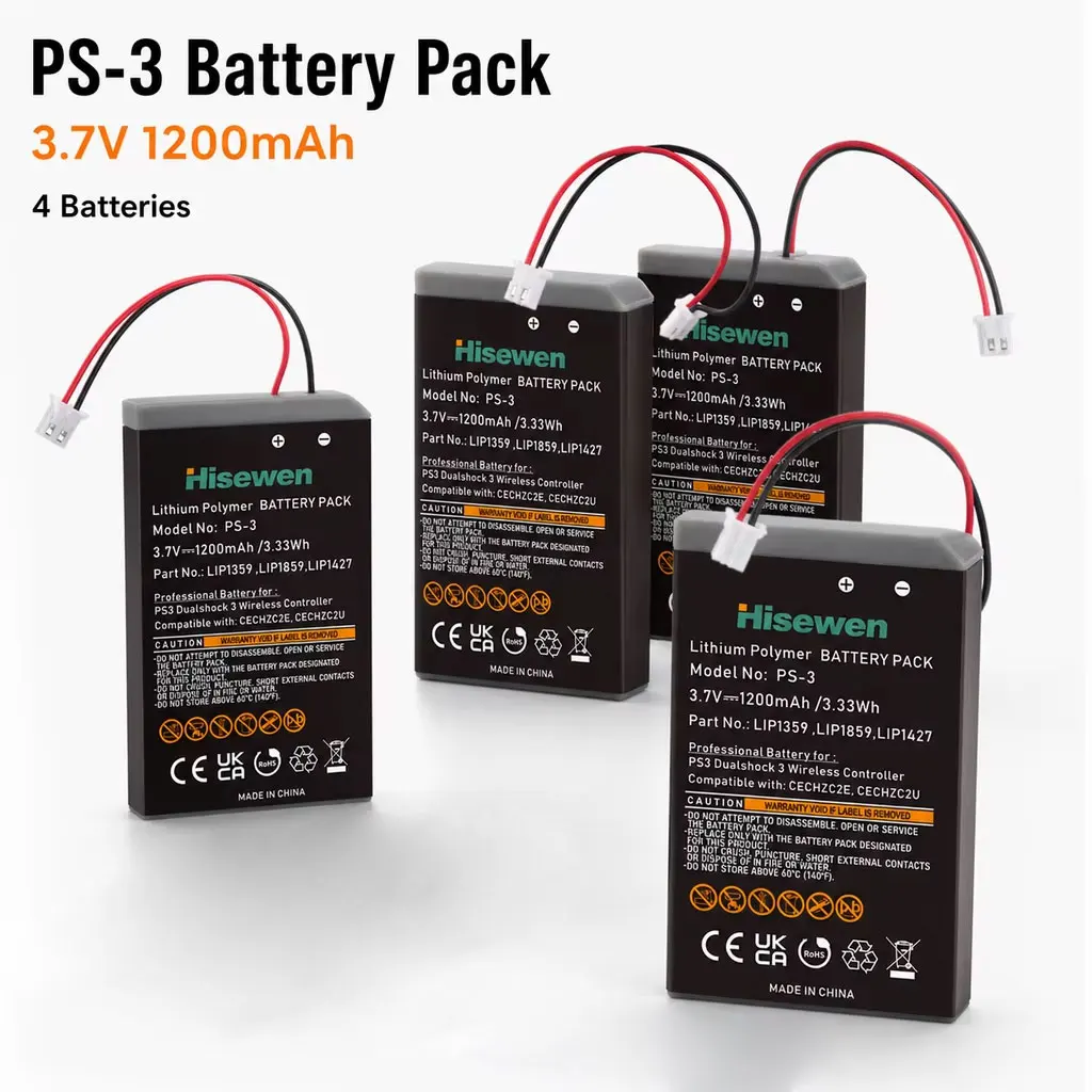 Replacement Battery LIP1359 For Sony PS3 Playstation 3 Dualshock Wireless Controller Gamepad Battery Repair Part Accessory