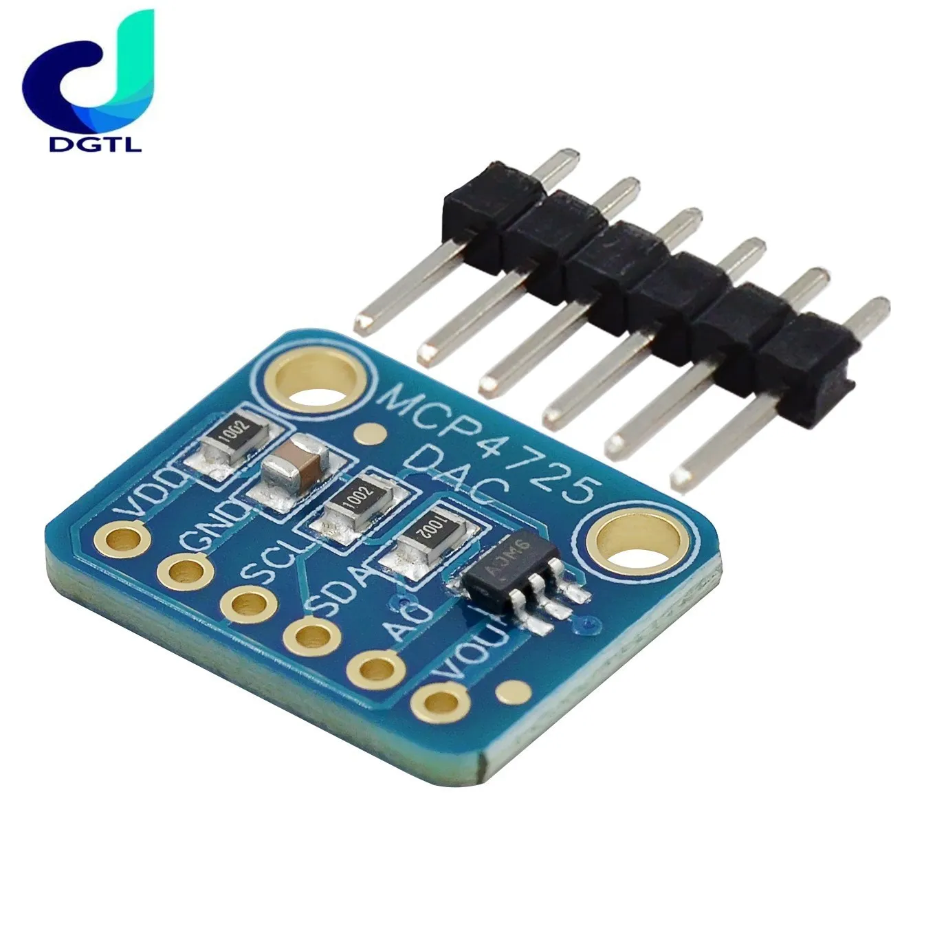 MCP4725 Breakout Board 12-bit DAC I2C Interface