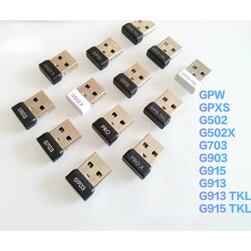 USB Wireless Receiver Dongle Suitable For Logitech Mouse Replacement Signal Adapter Spare Part