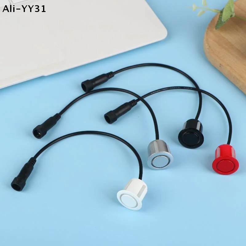 【S63】Car Parking Sensor 18.8mm Reversing-Radar Probe Upgrade Cable Car Reverse Parking Waterproof Sensor Sound