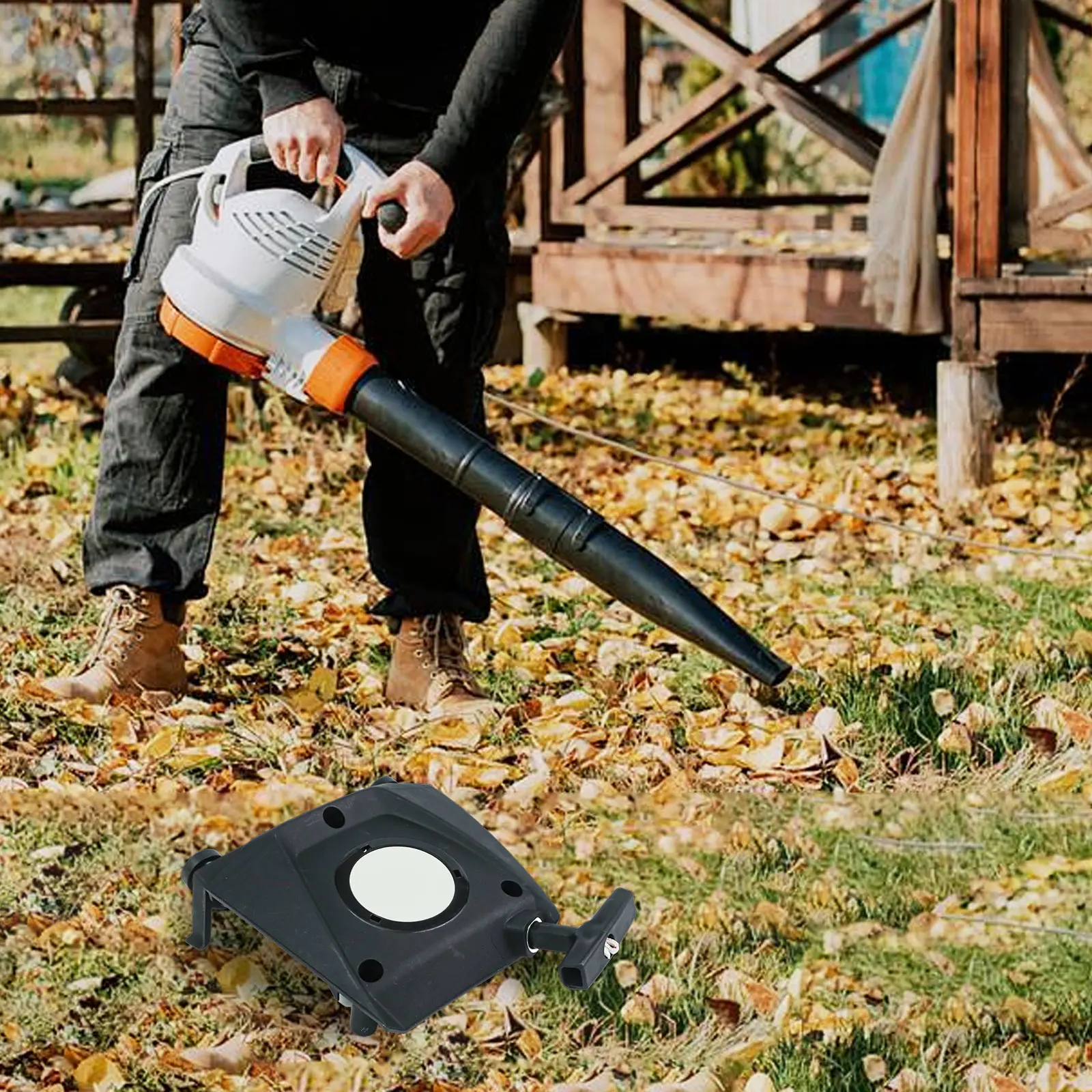 

BR800X Starter Pull Start Assembly For Gardening Tools Reliable Operation Compatible With BR800 Models Designed For Outdoor Use