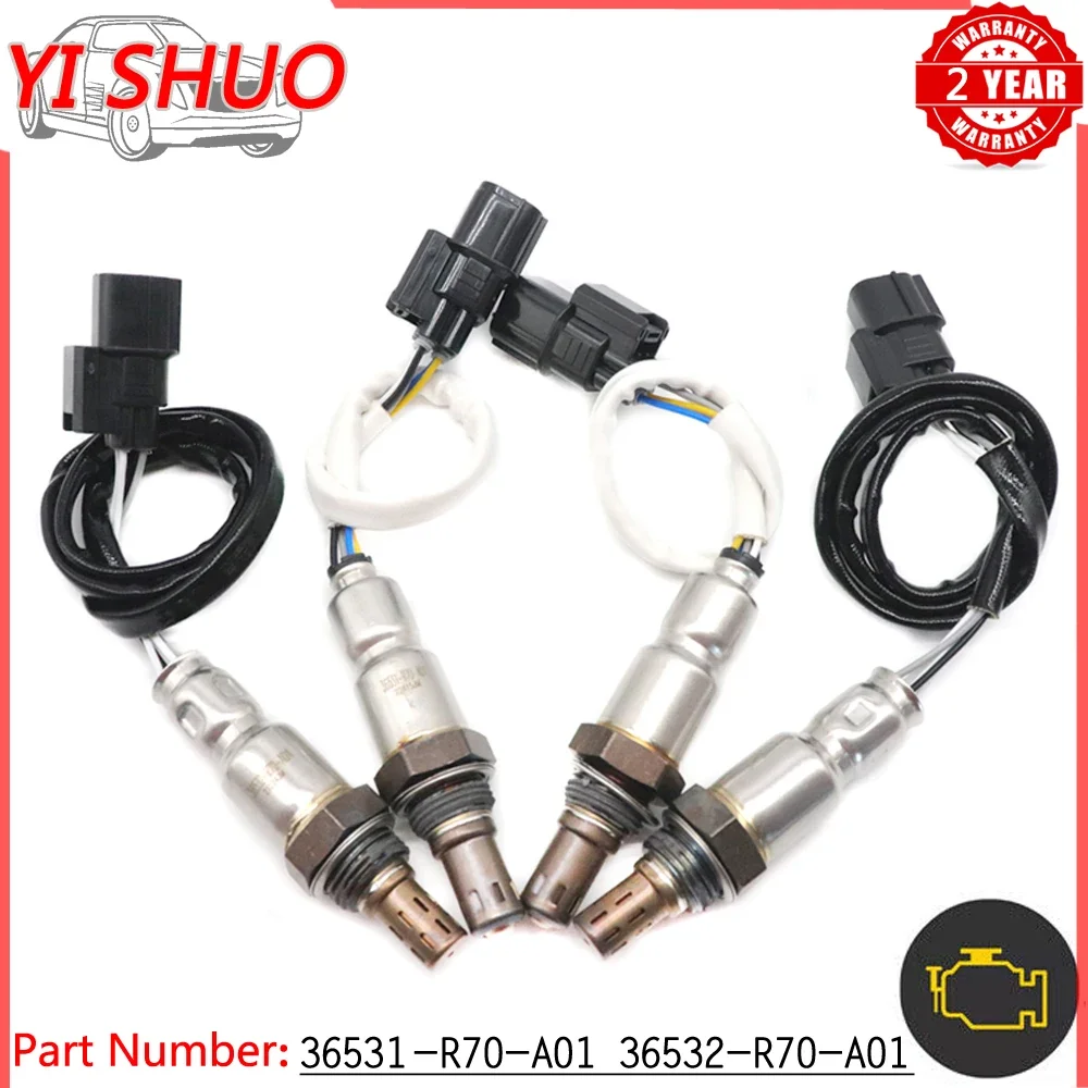 

Car Upstream Downstream Air Fuel Ratio Lambda Oxygen Sensor 36531-R70-A01 36532-R70-A01 for Honda Accord Odyssey Pilot Acura V6