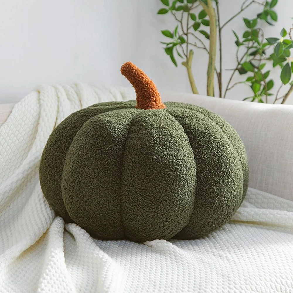 18CM Creative  Pumpkin Plush Toy Multi-Color Bedroom Living Room Throw Pillow Send Friends Children Gift Home Decoration