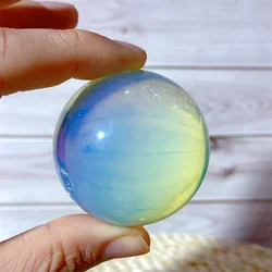 Cristalli Opalite sfera Energy Polished Reiki Ornament Ball Room Decor decorazioni per la casa regalo