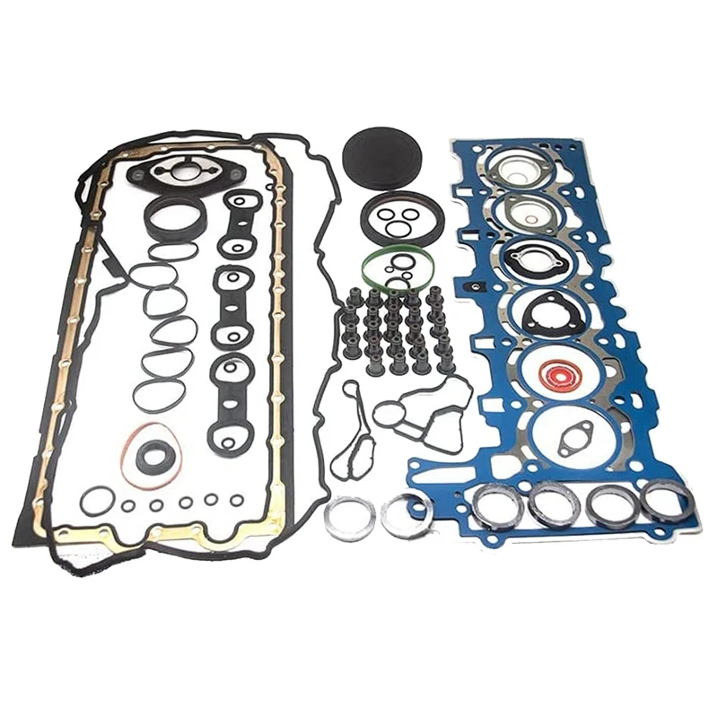 Engine Overhaul Kit Cylinder Head Valve Repair Gasket Set For BMW N52 E60 E61 E90 X3 E83 X4 E85 11127555310 11127548921