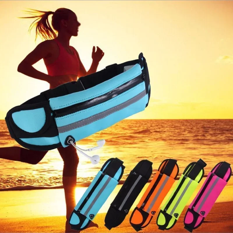 Sport Running Waterproof Fanny Pack Waist Belt Belly Bum Hip For Men Women Bag Male Female Handbag Kangaroo Banano Phone Banana