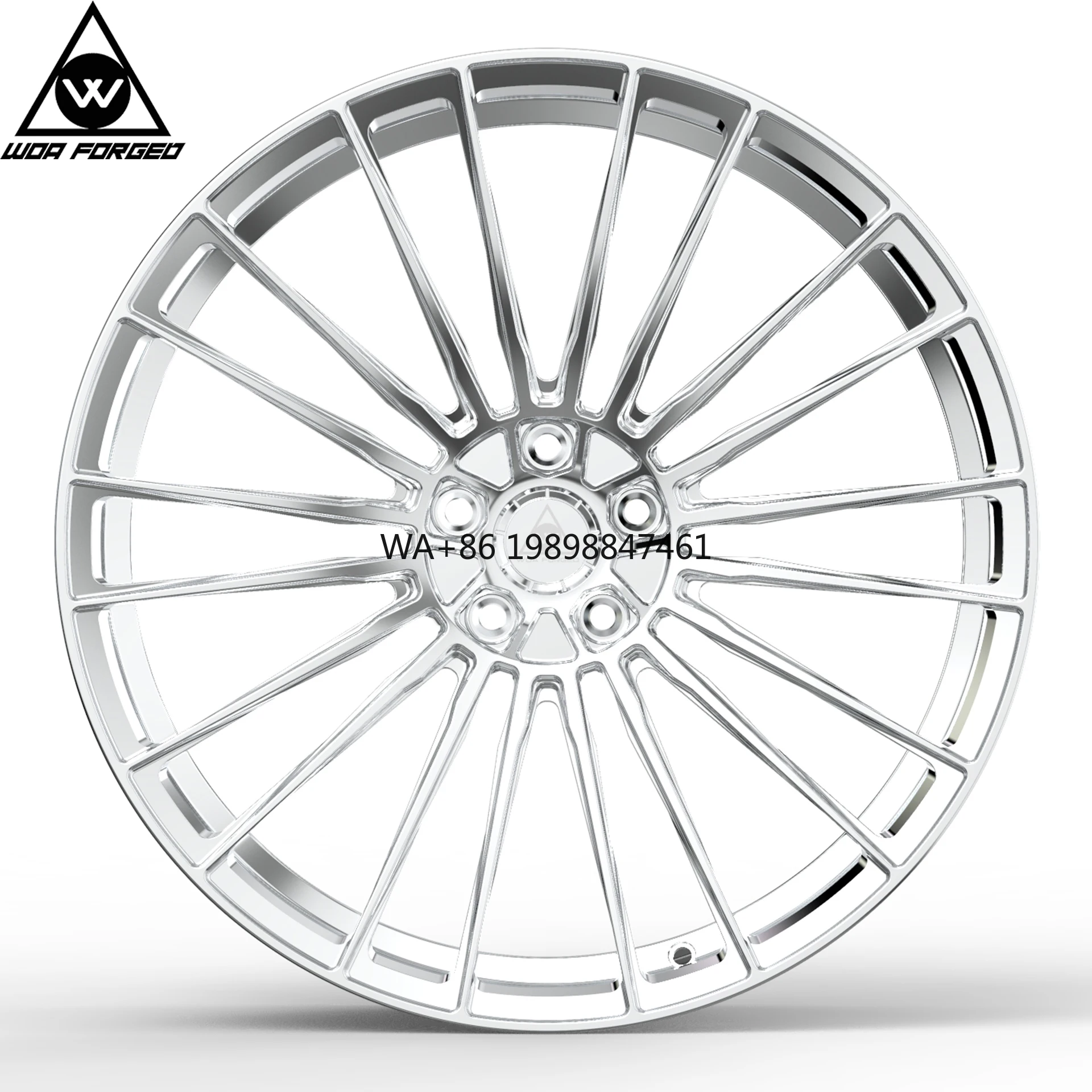 

Колесные диски WOAFORGED: Заводская цена, индивидуальный размер 16-22 дюйма, полированный хром, многоспицевые, из кованого алюминиевого сплава