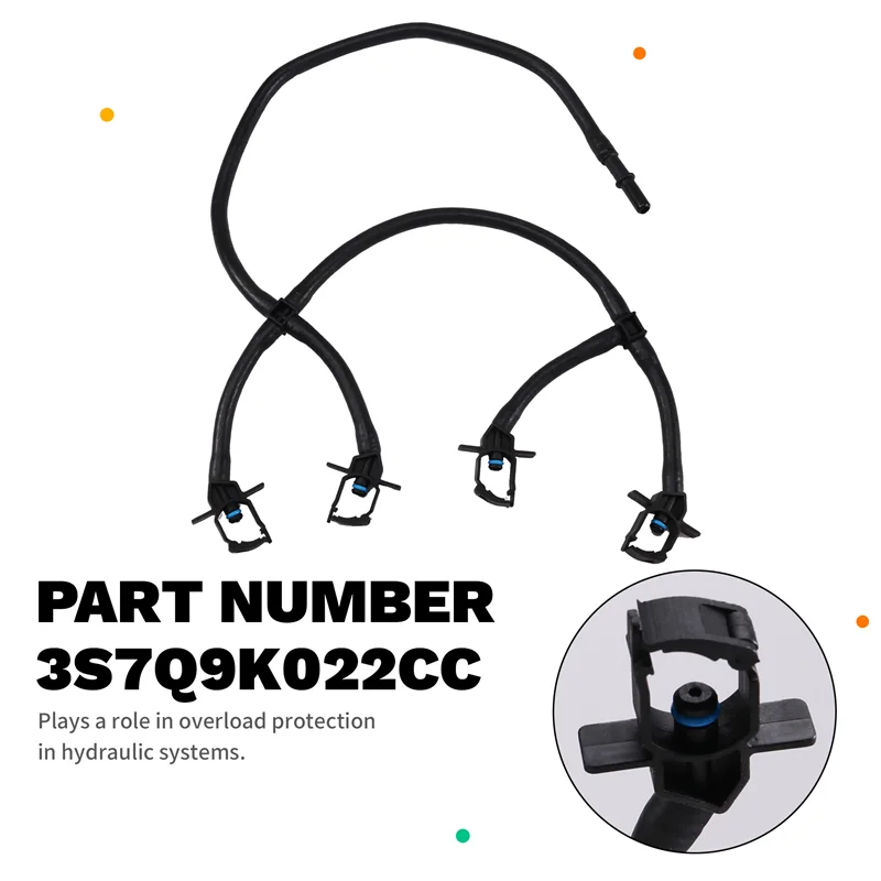 

ABQB-High-Quality Diesel Fuel Injection Overflow Hose 3S7Q9K022CC For FORD Models 1211896, 1233556, 3S7Q9K022CD, 2S7Q9K022AF