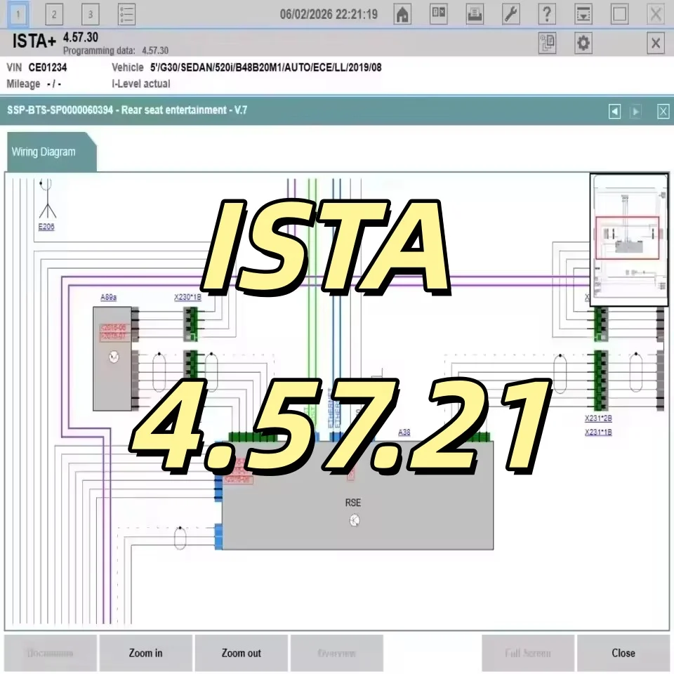 2026 NEW BMW ISTA 4.57.21 Full Database 22 in 1 Diagnostic Collection for Vehicle Programming & Coding