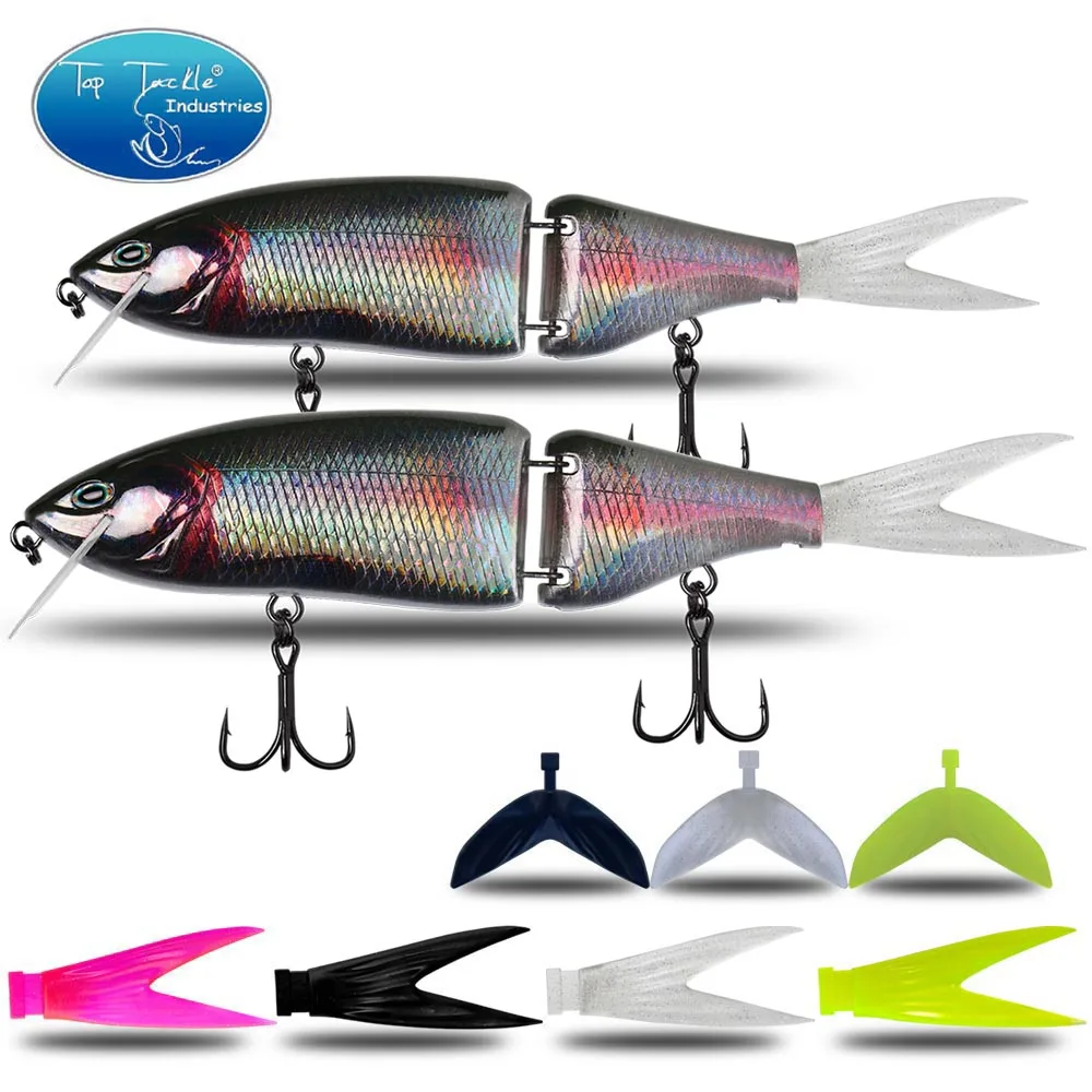 CF Lure 185mm 70g/220mm 115g 2 Joint SwimBait Wobbler Floating Fishing Lure Big Bait For Fishing Accessories Fishing Lures