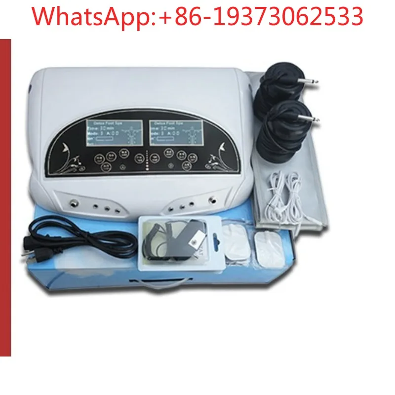 

Двухканальный квантовый аппарат для гидротерапии стоп, бытовой прибор для оздоровления ног, ионизатор с отрицательными ионами