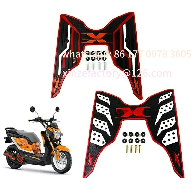

Customizable Motorcycle Mats Pedal Feet Cushion Pads Care Pad Insoles Scooter Heel Foot Anti-scratch Floor Mat Carpet