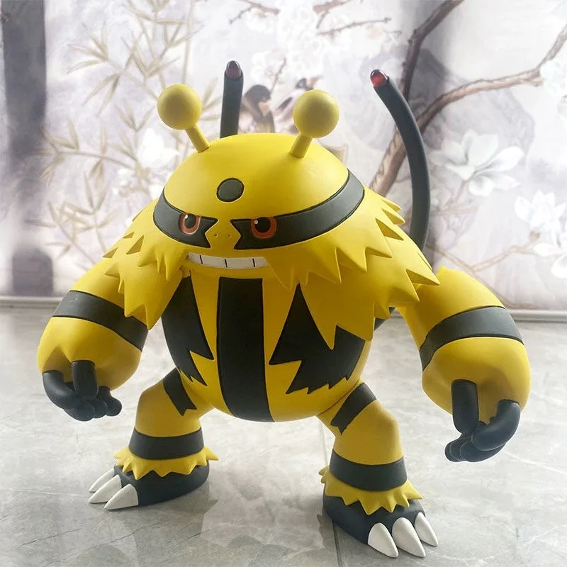 14cm Anime Pokemon Figurki GK House Pet Electivire Action Figures Q Version PVC Model Desktop Ornament Birthday Doll Gift Toys