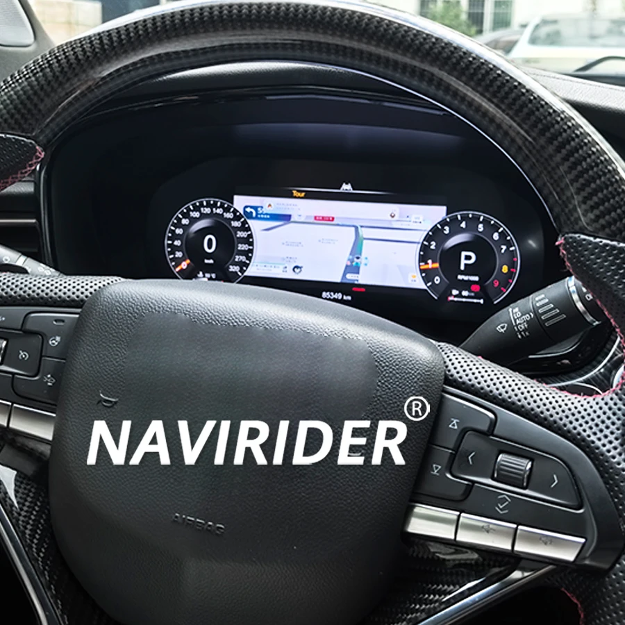 12.3inch Dashboard For Cadillac XT5 XT6 2016-2024 Screen Speedometer LCD Instrument Speedometer Upgrade Smart Cluster Display